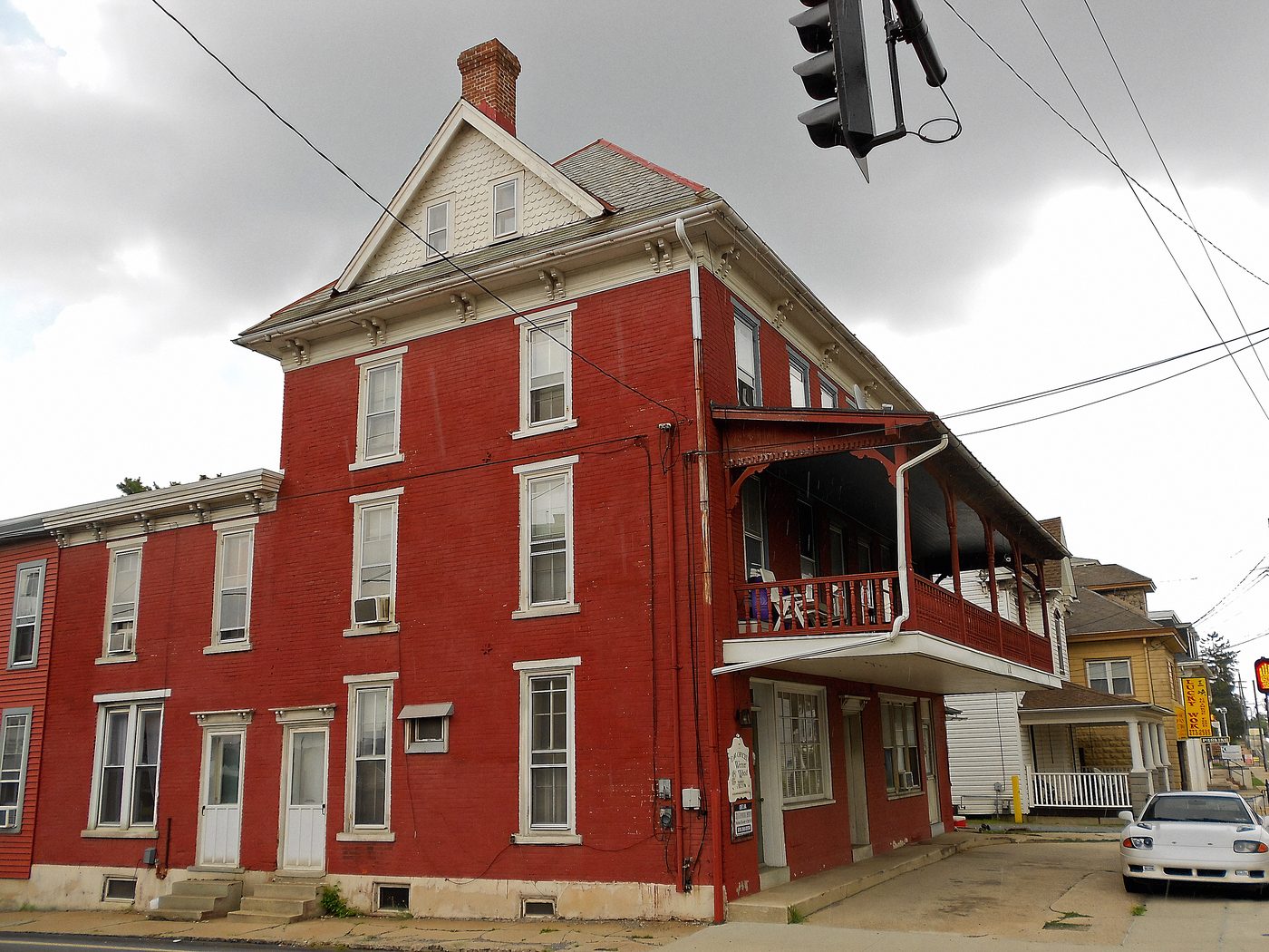 The house at the main corner of Honey Brook on Route 322, about as far north-west as Chester County goes before it turns into Lancaster.